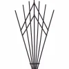 Träspalje Nyby Bruk Solfjäder Svart 200cm