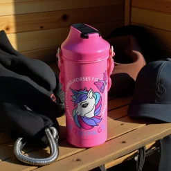 Vattenflaska Equipage Butterfly Rosa