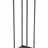 Vedstaplare Vastbo med bottenplatta svart 112cm