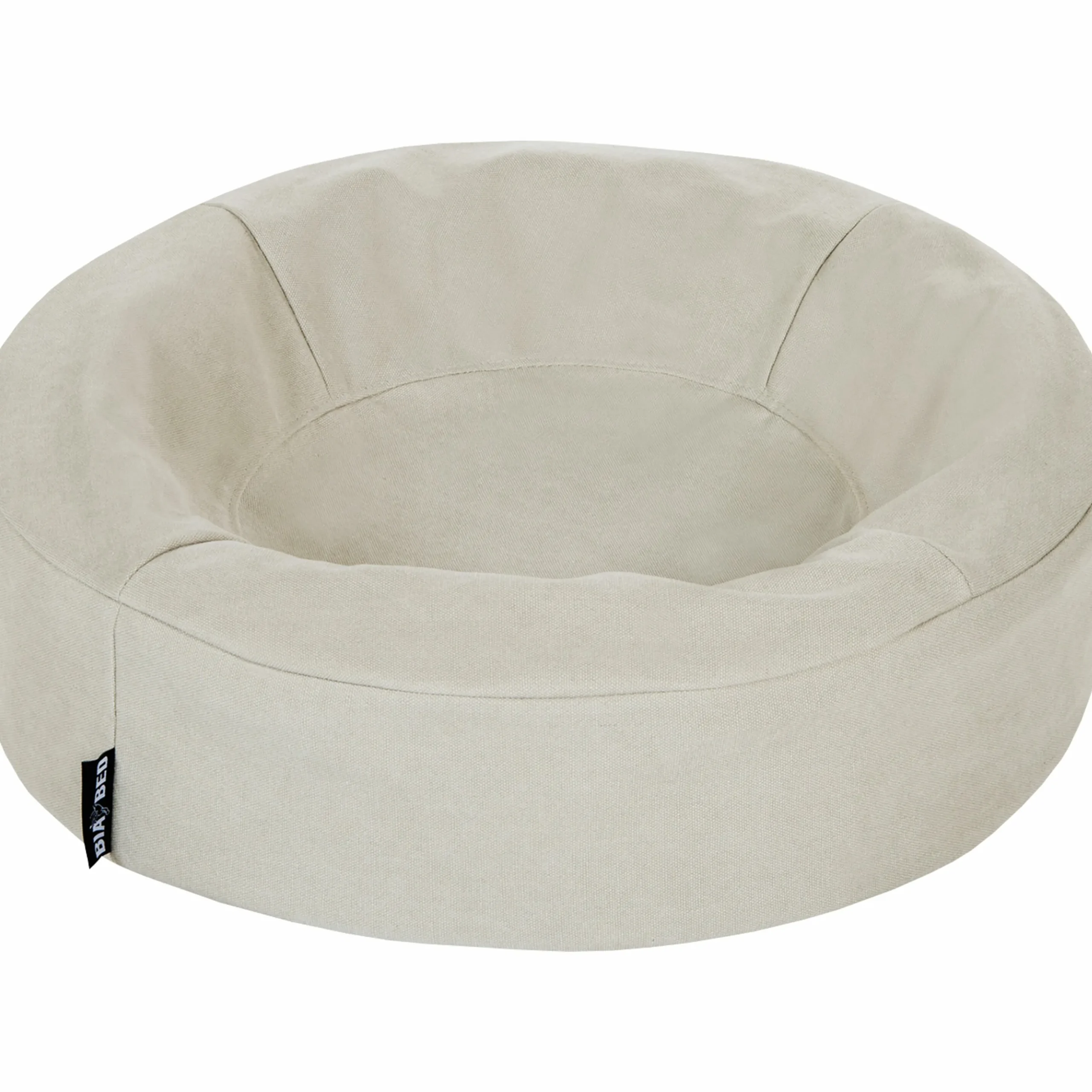 Överdrag Bia Bed Cotton Rund Sand 50cm