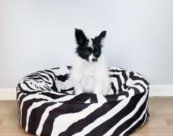 Överdrag Bia Bed Premium Rund Zebra 50cm