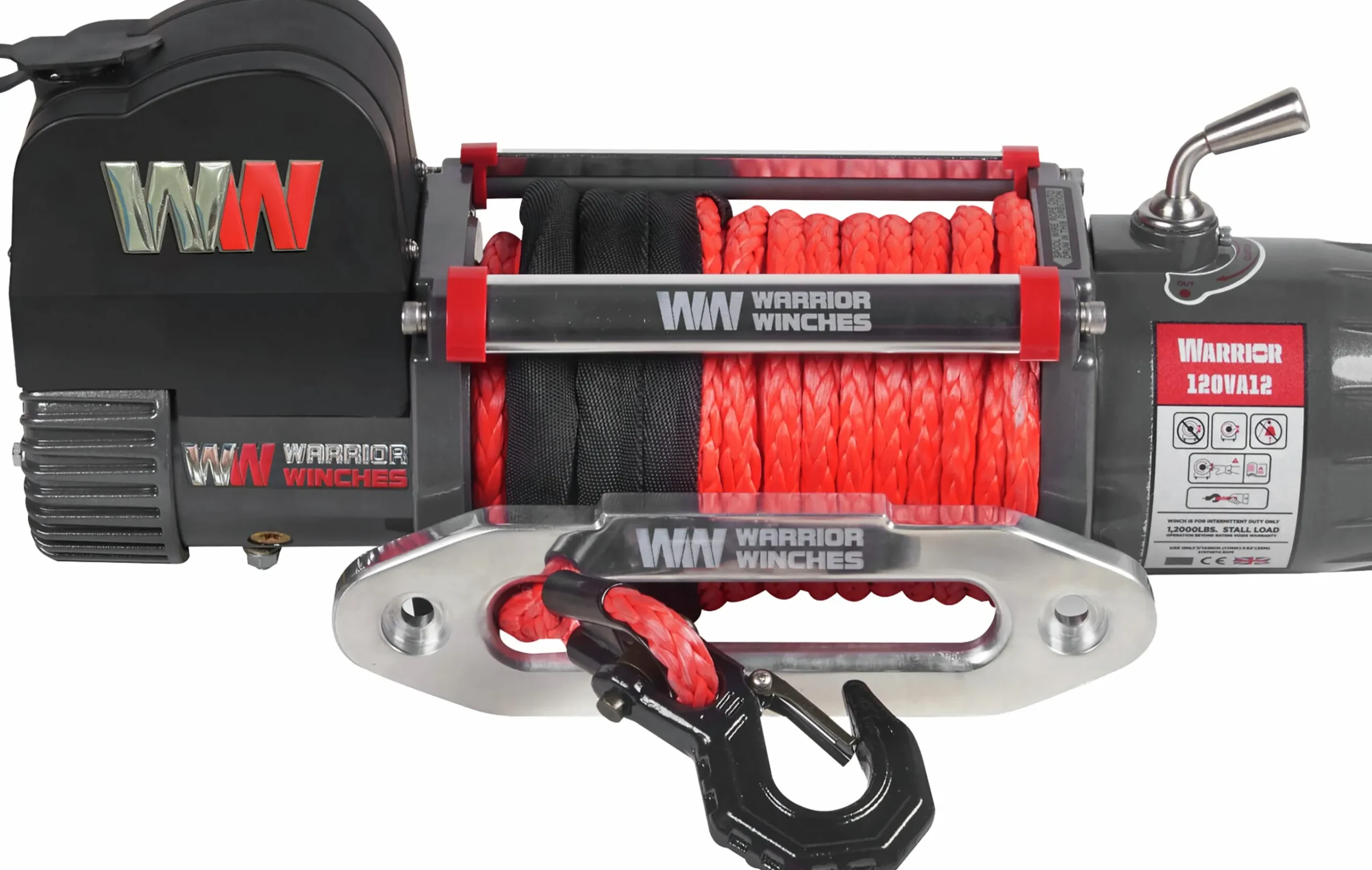 Vinsch Warrior Winches Samurai syntetlina 12000 12V