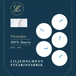 Värmeljus Liljeholmens Stearin 50-p