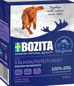 Våtfoder Bozita Bitar i gelé Kalkon 370g