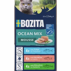 Våtfoder Bozita Menybox Mousse Sea Mix 12x85g