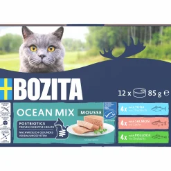 Våtfoder Bozita Menybox Mousse Sea Mix 12x85g