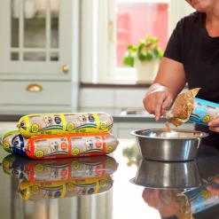 Våtfoder Granngården Köttkorv Puppy 800g
