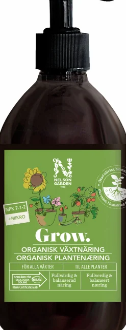 Växtnäring Nelson Garden Grow KRAV 500ml